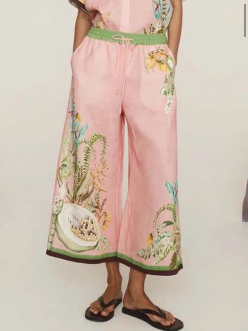 Alemais Papaya Pant pink NWoT
